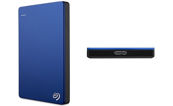 Ổ cứng Seagate Backup Plus Slim 1TB xanh kết nối USB 3.0