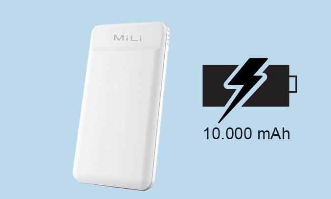 Pin sạc dự phòng Mili Power Shine II HB-M90BK - 