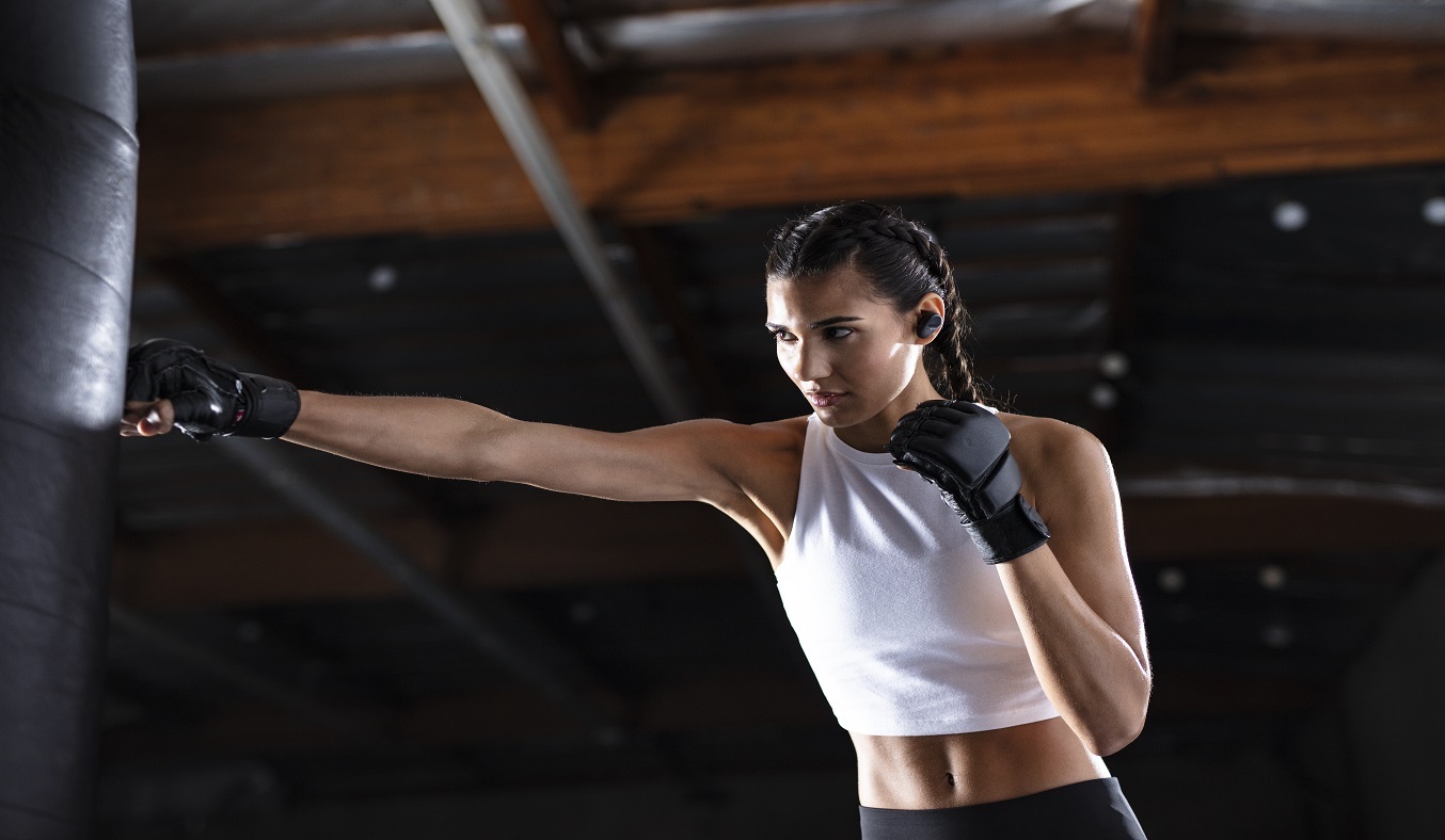 Tai nghe Bluetooth Sony WF-SP800N Đen