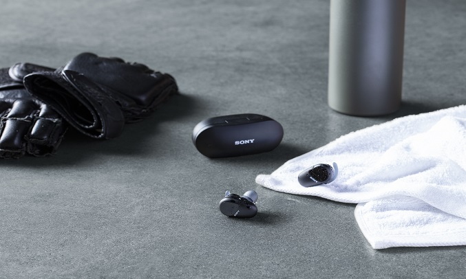 Tai nghe Bluetooth Sony WF-SP800N Đen