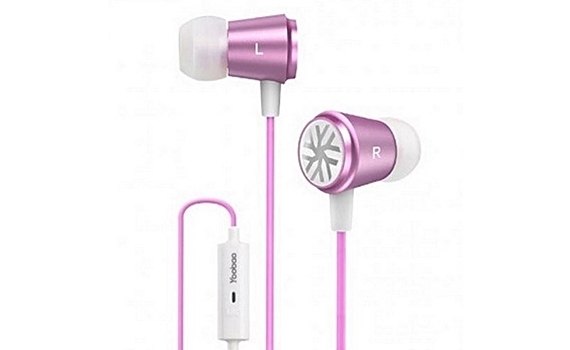 Tai nghe Yoobao YB01 hồng âm thanh rõ ràng