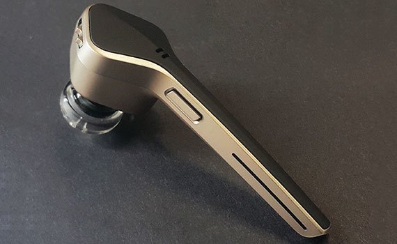 Tai nghe Bluetooth Plantronics Voyager Edge vàng đen giảm ồn, hạn chế mọi âm thanh