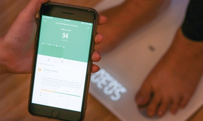 Cân sức khỏe Xiaomi Mi Body Composition Scale 2 NUN4056GL