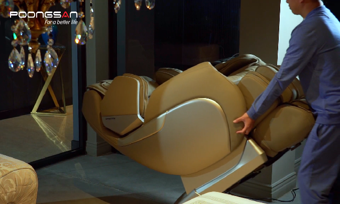 Ghế Massage Poongsan MCP-500-ATLAS - Công nghệ trượt ngả