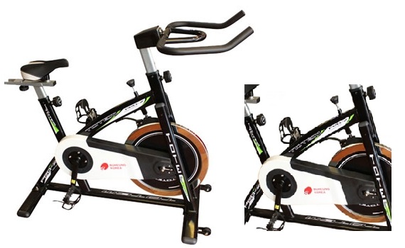 Máy tập xe đạp Buheung MK-218 thiết kế nhỏ gọn, chắc chắn