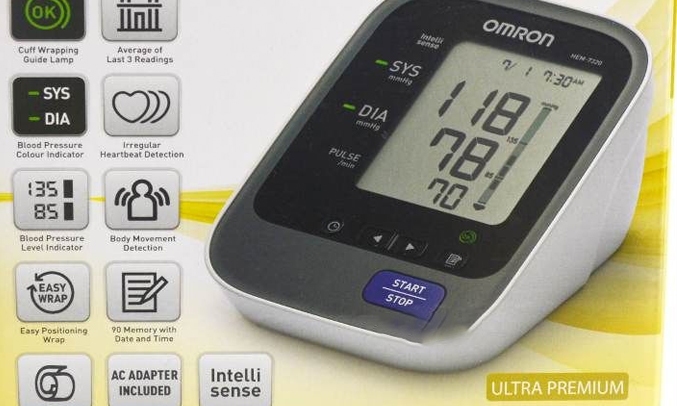 Máy đo huyết áp bắp tay Omron HEM-7320 đo chinh xác hơn