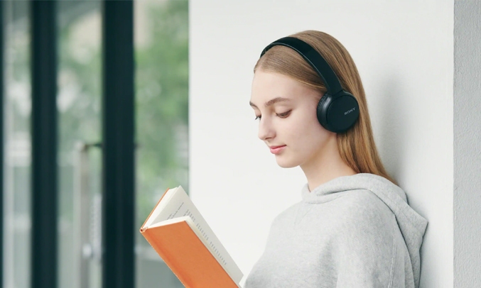 Tai nghe Bluetooth Sony WH-CH510/LZ E (HP) - Vận hành dễ dàng bằng nút