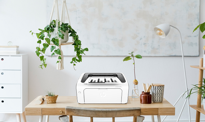 Máy in HP LaserJet Pro M12W T0L46A - Tự động bật tắt thông minh