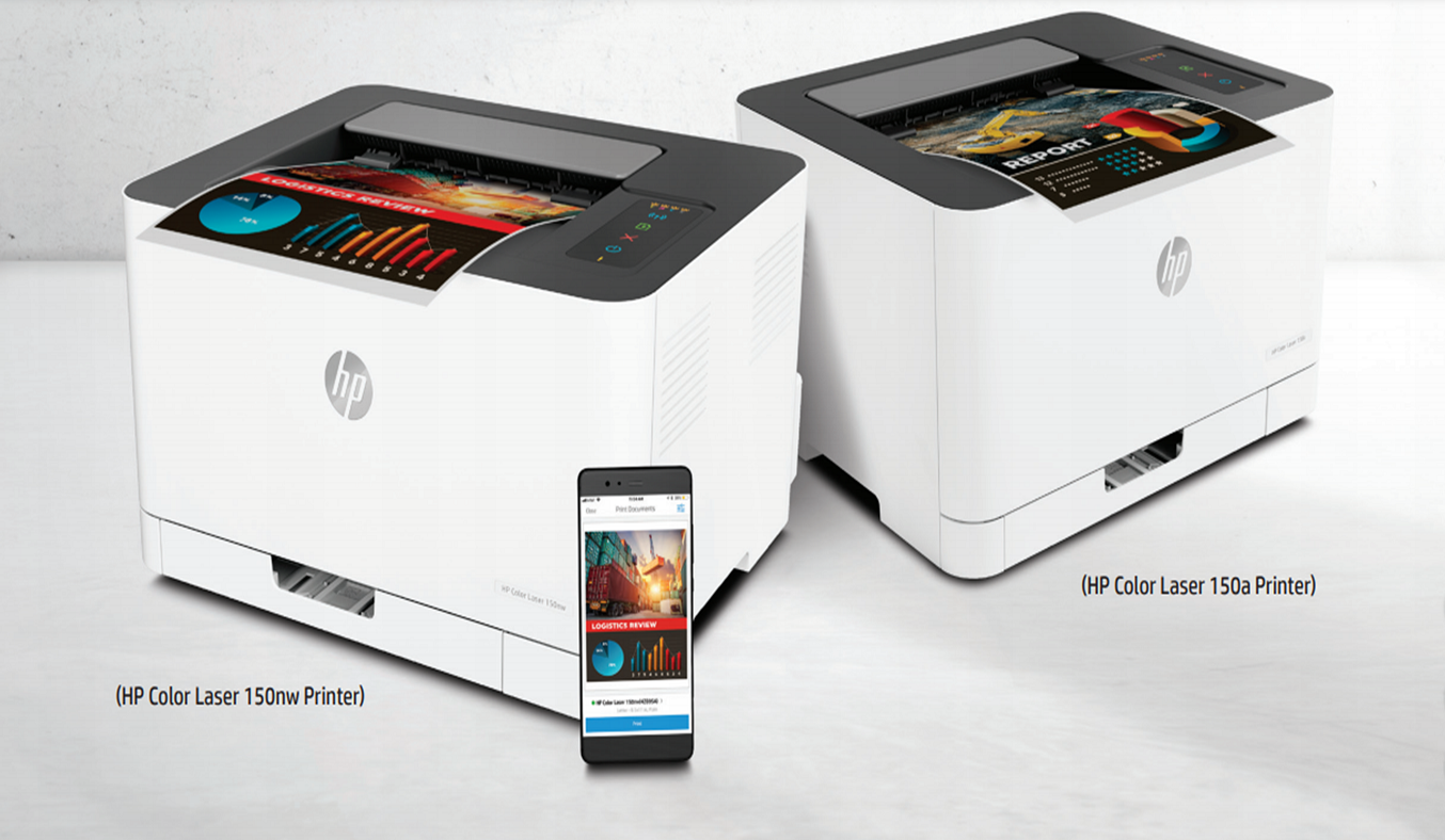 Máy in màu HP Color Laser 150nw 4ZB95A - Công nghệ Auto-On/Auto-off tiết kiệm điện năng hiệu quả 