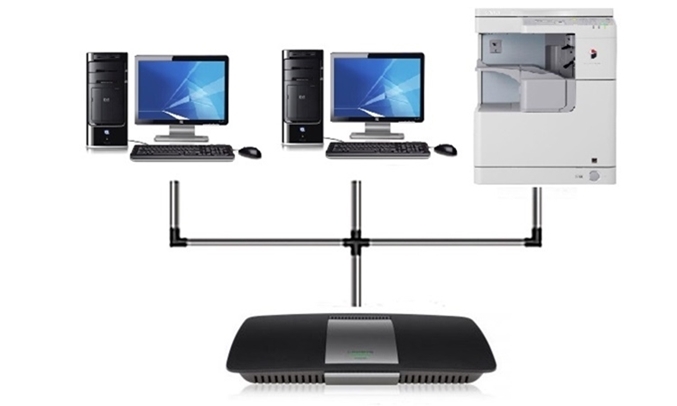 Máy photocopy Canon IR520W 230V in nối mạng