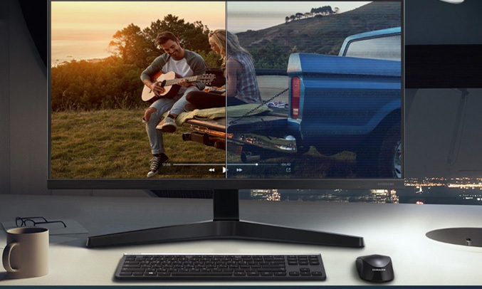 Màn hình Samsung 24 inch LF24T350FHEXXV