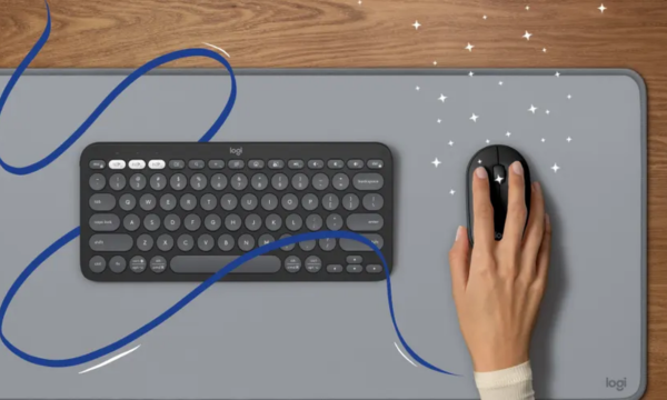 Bàn phím Bluetooth Logitech Pebble Keys 2 K380s Đen - phím tắt