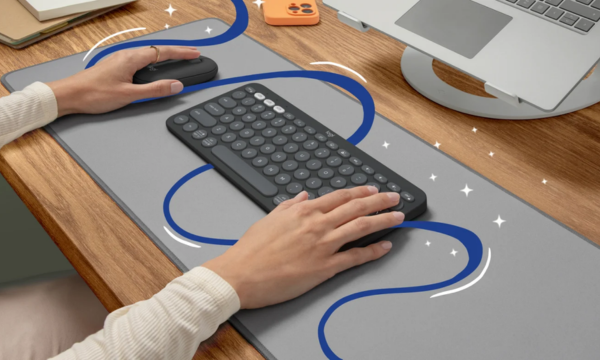 Bàn phím Bluetooth Logitech Pebble Keys 2 K380s Đen - gõ êm