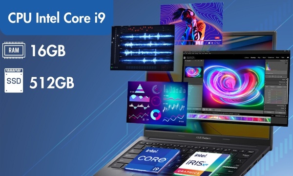 Laptop Asus Vivobook 14X OLED i9-13900H (S3405VA-KM071W) - CPU Intel Core i9