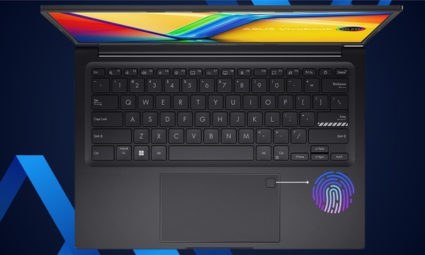 Laptop Asus Vivobook 14X OLED i9-13900H (S3405VA-KM071W) - trang bị cảm biến vân tay