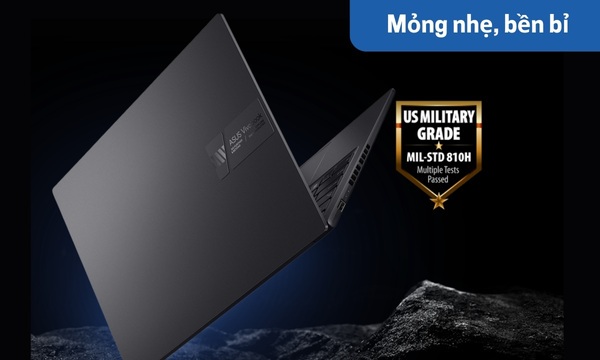 Laptop Asus Vivobook 14X OLED i9-13900H (S3405VA-KM071W) - Mỏng nhẹ linh hoạt