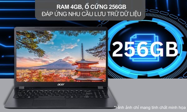 Laptop Acer Aspire 3 A315-56-58EG i5-1035G1/4GB/256GB/Win11 (NX.HS5SV.00J)