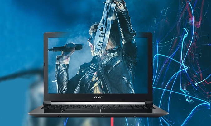 Laptop Acer Aspire 7 A715-72G-50NA (NH.GXBSV.001) giải trí tối ưu