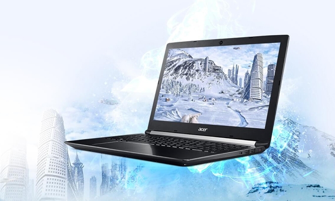 Laptop Acer Aspire 7 A715-72G-50NA (NH.GXBSV.001) làm mát ngay lập tức