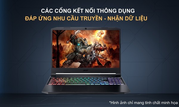 Laptop Acer Nitro 5 Gaming AN515-45-R6EV R5 5600H/8GB/512GB/Win11 (NH.QBMSV.006)