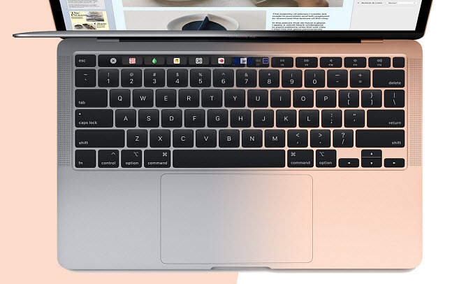 Apple Macbook Air i5 13.3 inch MVH52SA/A 2020 - Card đồ họa Intel Iris Plus Graphics