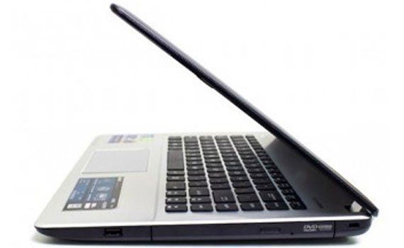 Máy tính xách tay Asus K451LA sở hữu thiết kế bắt mắt