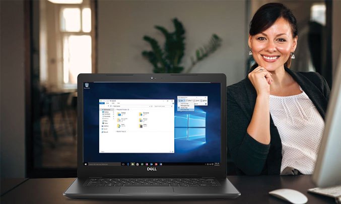 Laptop Dell Vostro 3490 (70207360) Đen