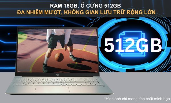 Laptop HP Pavilion 15-EG3091TU i7-1355U/16GB/512GB/Win11 (8C5L2PA)