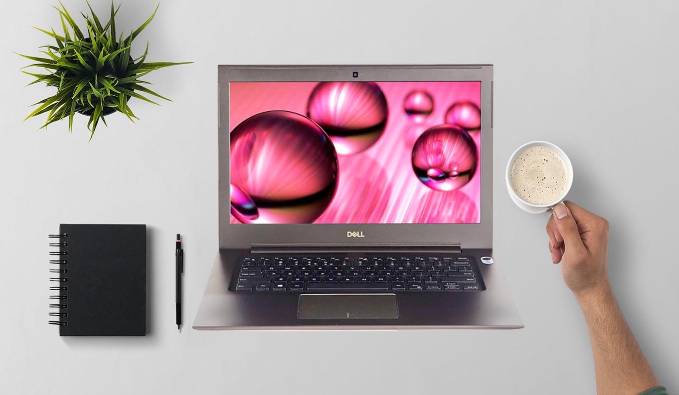 Laptop Dell Vostro VTI5207W hiển thị rõ nét