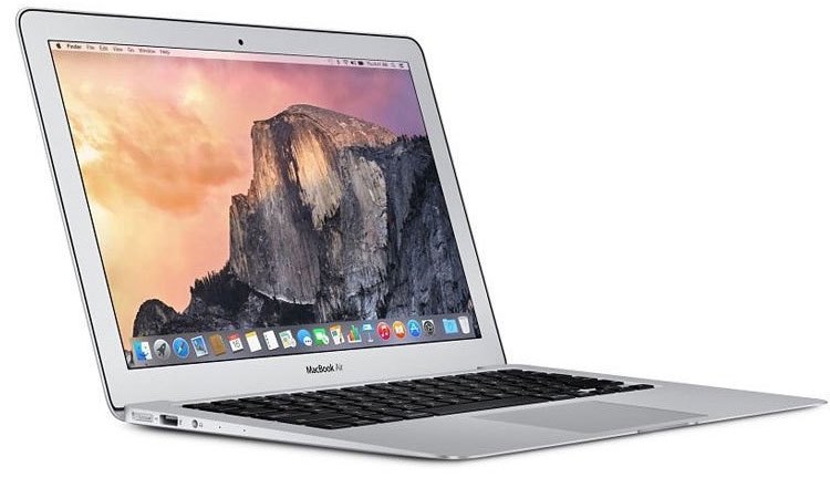Bàn phím laptop Apple Macbook Air MMGF2ZP/A bố trí hợp lý