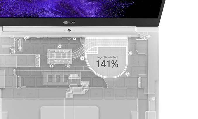 Laptop LG Gram 13'' (ZD970-G) truy xuất nhanh