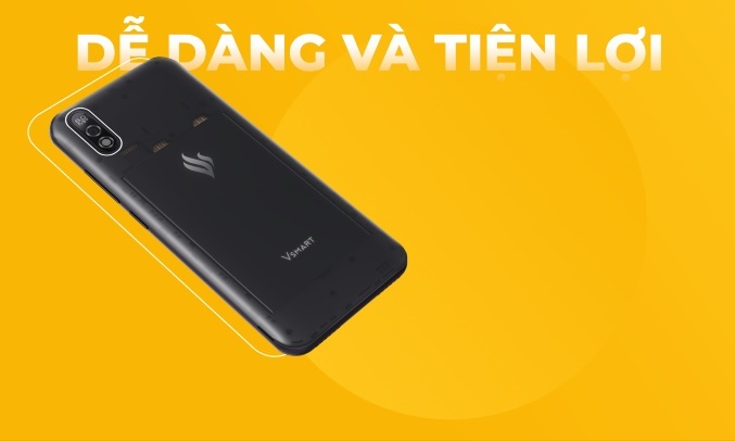 Điện thoại Vsmart Bee 3 Đen