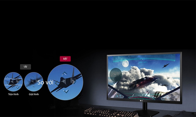 Màn hình máy tính IPS LG 22MK430H-B chuyển động liền mạch