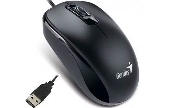 Chuột c&oacute; d&acirc;y Genius DX-120 trọng lượng nhẹ cho bạn thao t&aacute;c nhanh hơn