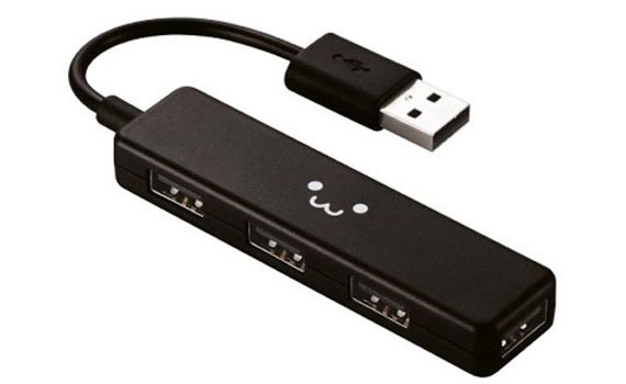 Cổng nối USB Elecom U2H-SN4BF1BK gi&aacute; ưu đ&atilde;i
