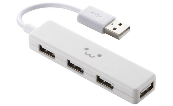 Cổng nối USB Elecom U2H-SN4BF2WH gi&aacute; ưu đ&atilde;i