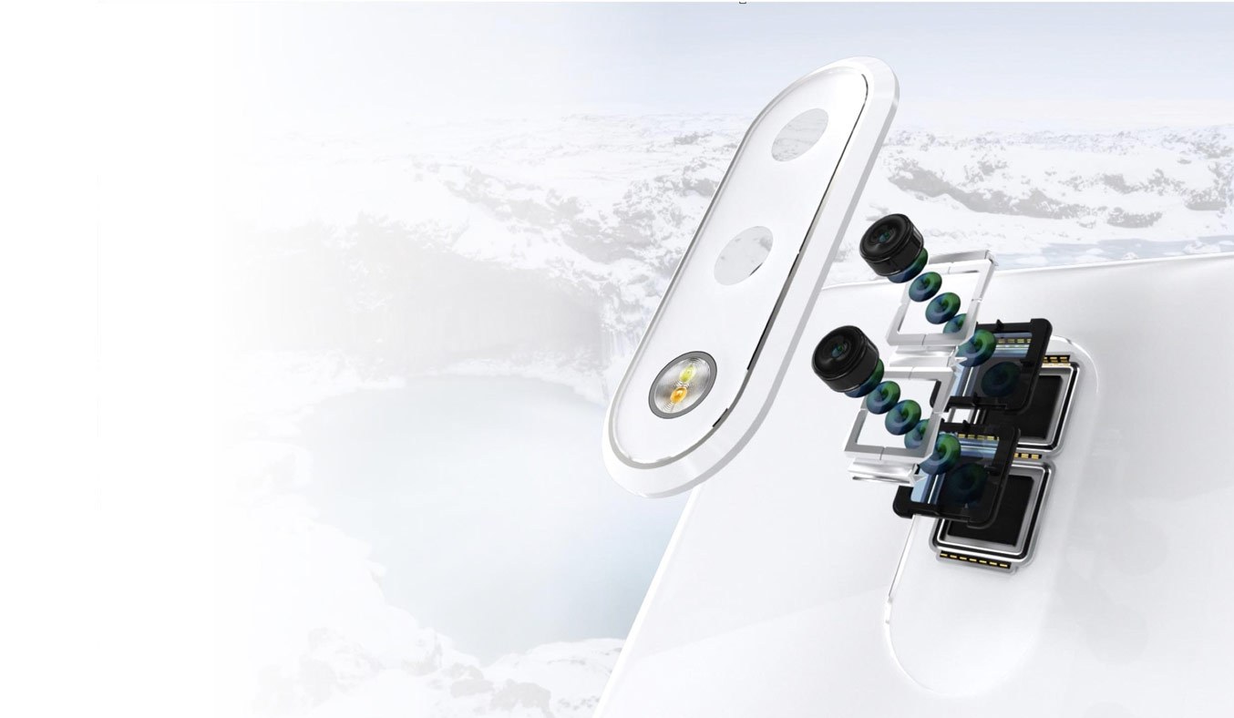 Samsung Galaxy A6 Plus màu xanh (2018) màn hình tràn viền sắc nét