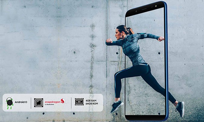 Samsung Galaxy A6 Plus màu xanh (2018) cảm ứng vân tay siêu nhạy