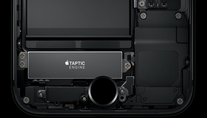 Nút Home vật lý trên điện thoại iPhone 7 được thay thế bằng cảm ứng