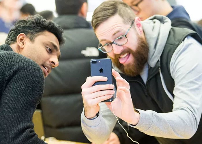 iPhone 7 plus hỗ trợ Selfile tốt