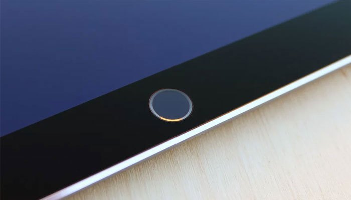 Bảo mật vân tay Touch ID trên iPad Air 2 16GB Wifi Cellular màu xám