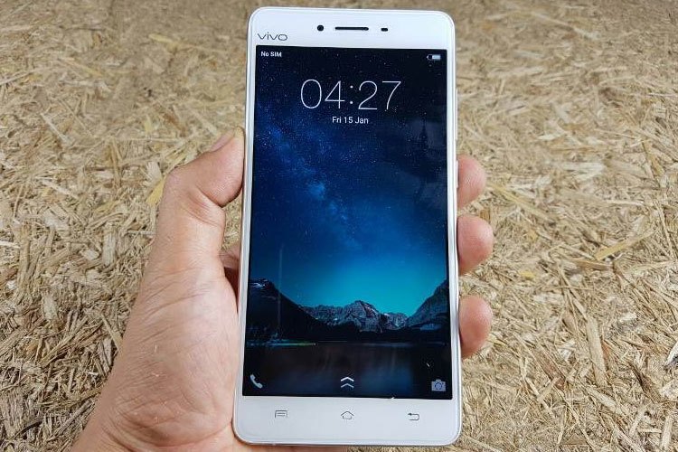 điện thoại Vivo V3 gold thiết kế nguyên khối