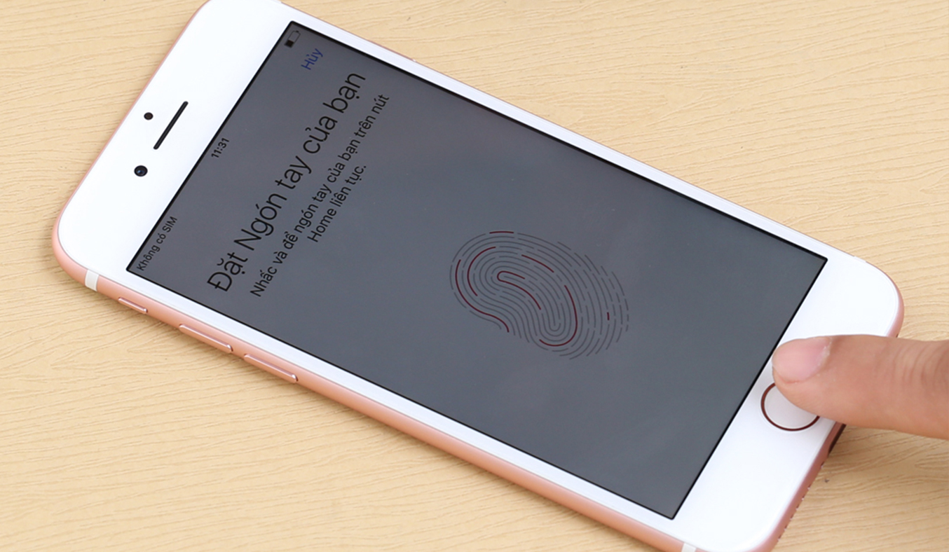 iPhone 7 cảm biến vân tay