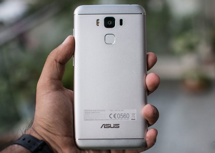 Điện thoại Asus ZenFone 3 Max ZC553KL màu bạc thiết kế đầy sang trọng