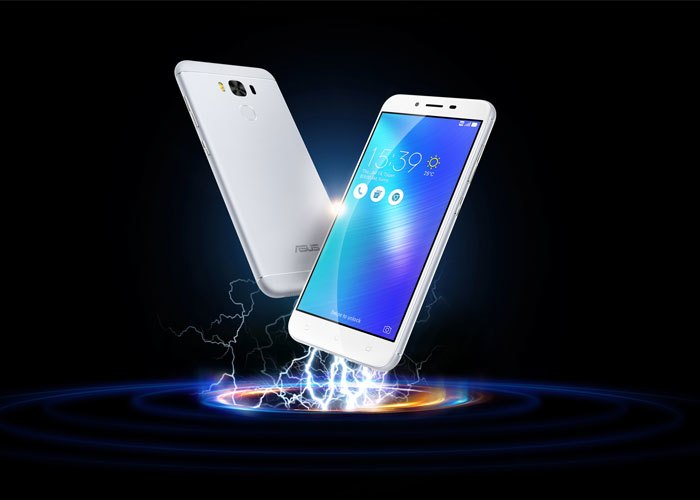Điện thoại Asus ZenFone 3 Max ZC553KL màu bạc với cấu hình khủng