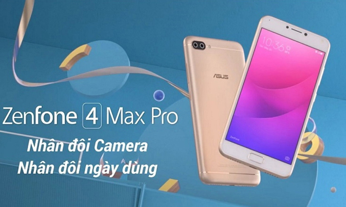 Điện thoại Asus Zenfone 4max pro ZC554KL kết hợp giữa tính thẩm mỹ và hoàn thiện