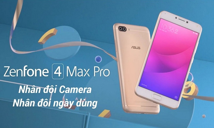 Điện thoại Asus Zenfone 4max pro ZC554KL kết hợp giữa tính thẩm mỹ và hoàn thiện