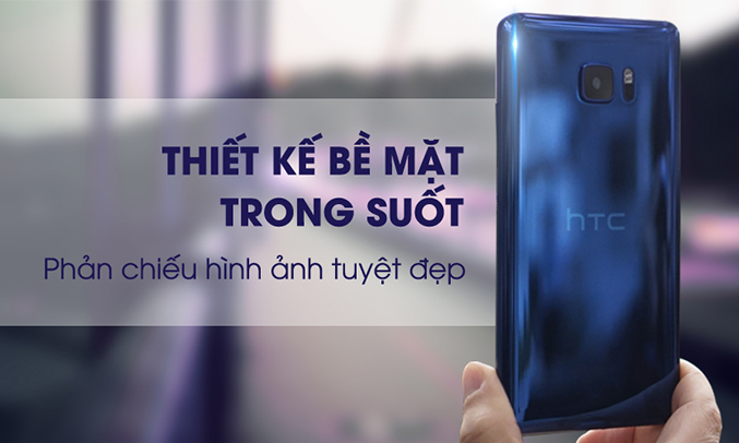HTC U ULtra hiện đại, bắt mắt