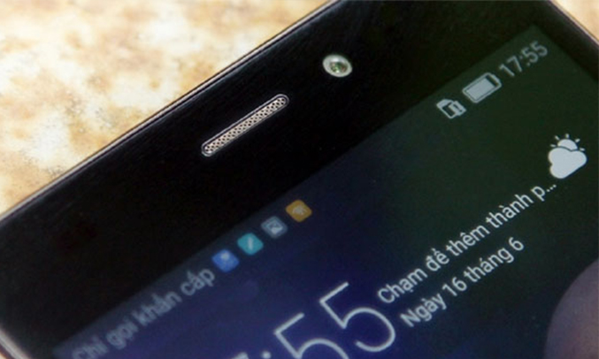 Chiếc điện thoại Huawei GR5 Mini xám cấu hình mạnh mẽ