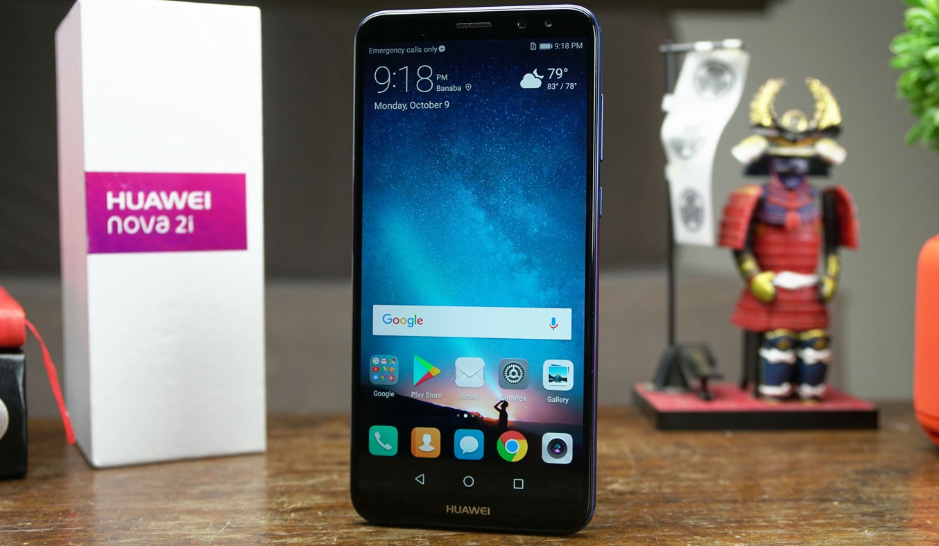 Huawei Nova 2I xanh màn hình 5,9 inch Full HD